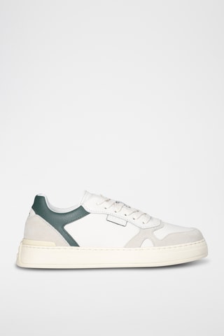 Sneakers en cuir - Blanc
