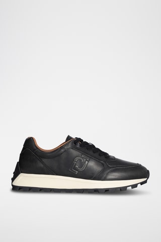 Sneakers en cuir - Noir