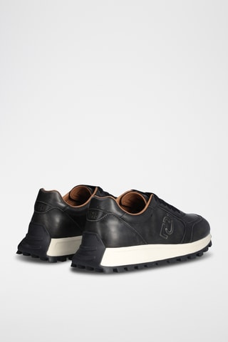 Sneakers en cuir - Noir