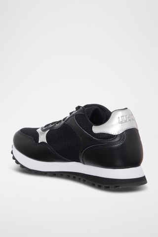 Sneakers en cuir - Noir