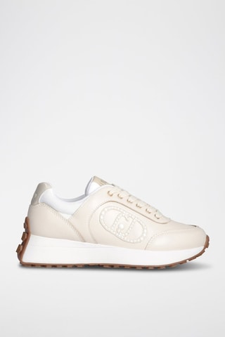 Baskets en cuir Lolo - Ivoire