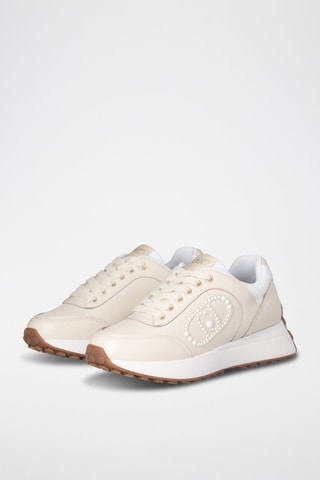 Baskets en cuir Lolo - Ivoire