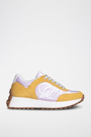 Sneakers en cuir Lolo - Jaune