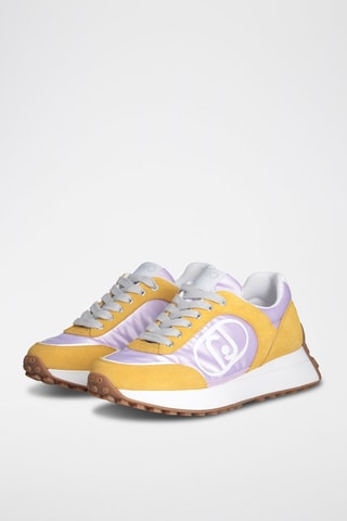 Sneakers en cuir Lolo - Jaune