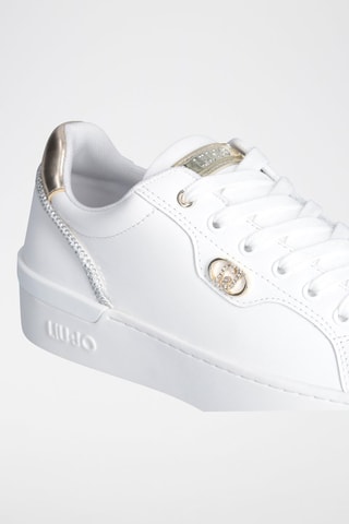 Sneakers en cuir Silvia - Blanc