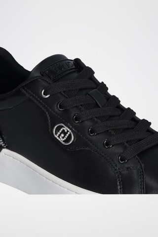 Sneakers en cuir Silvia - Noir