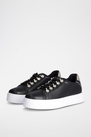 Sneakers en cuir Lovely - Noir