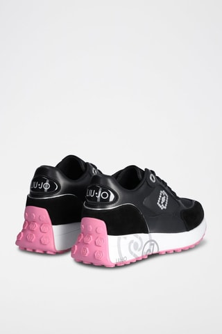 Sneakers en cuir - Noir