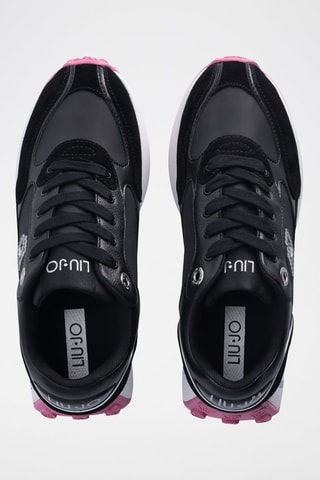 Sneakers en cuir - Noir