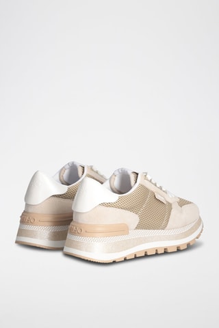 Sneakers en nubuck -  Sable