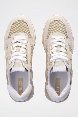 Sneakers en nubuck -  Sable