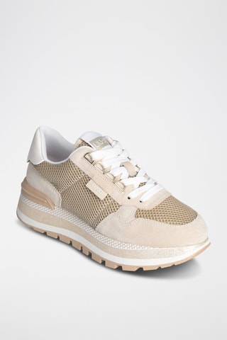 Sneakers en nubuck -  Sable