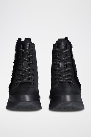 Sneakers plateformes montantes Amazing - Noir