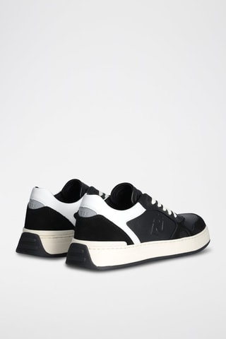 Baskets en cuir Boy - Noir