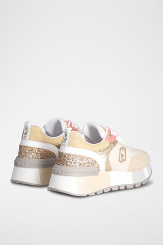 Baskets Amazing - Beige et blanc