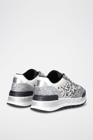 Baskets Amazing - Argenté et noir