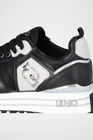 Baskets en cuir Maxi Wonder - Noir