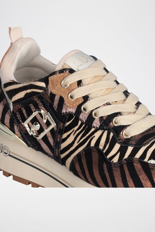 Baskets en cuir Maxi Wonder - Beige