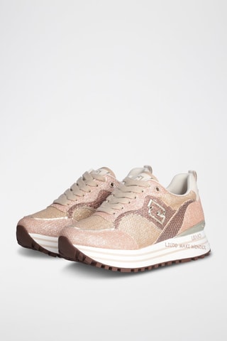 Baskets plateformes Maxi Wonder - Rose