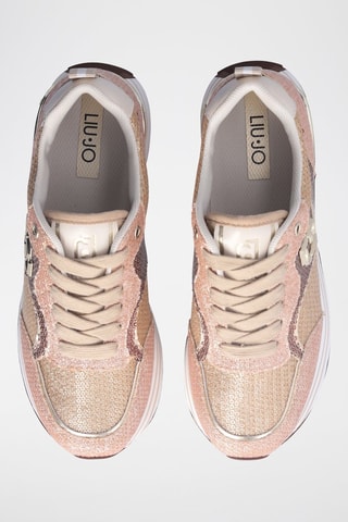 Baskets plateformes Maxi Wonder - Rose