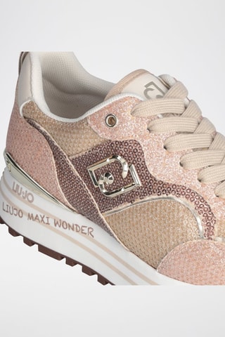 Baskets plateformes Maxi Wonder - Rose