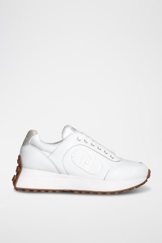 Baskets en cuir Lolo - Blanc