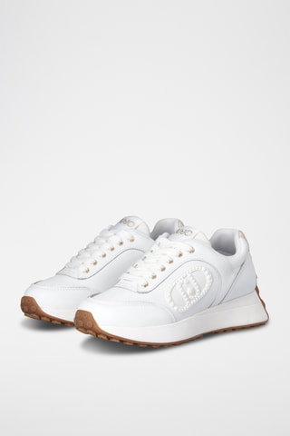 Baskets en cuir Lolo - Blanc