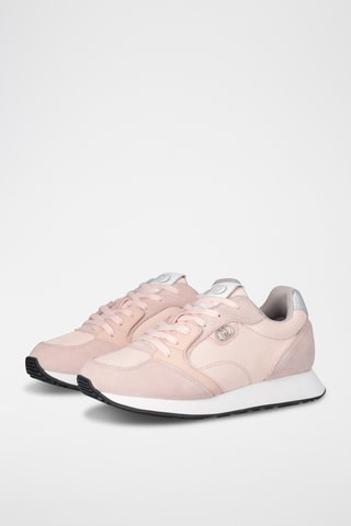 Baskets en cuir Vibe - Nude