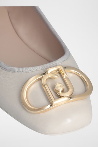 Ballerines en laine d'agneau Dafne - Beige