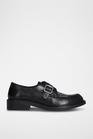 Derbys en cuir Elisa - Noir