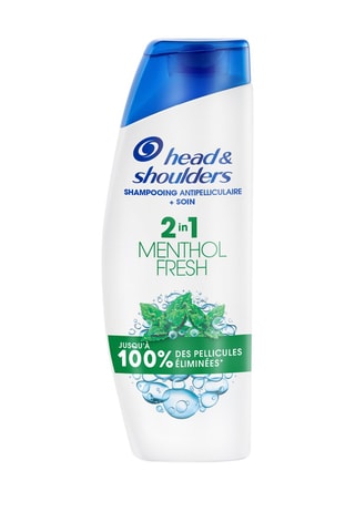 3 x Shampoing Antipelliculaire 2 en 1 Menthol Fresh - 300 ml - Head & Shoulders