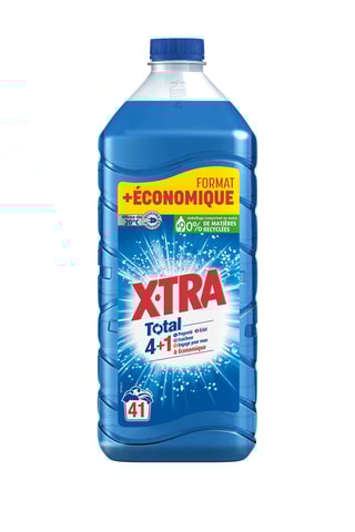5 x Lessive Total 4+1 XTra - 41 lavages - 1,845 l