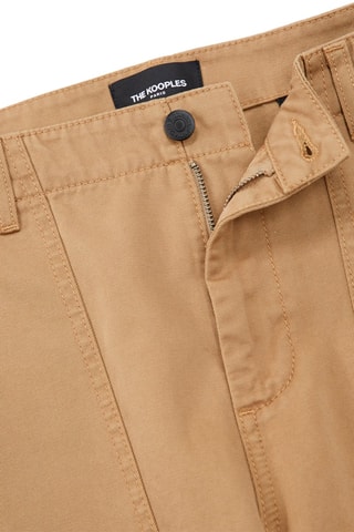 Pantalon droit Camel