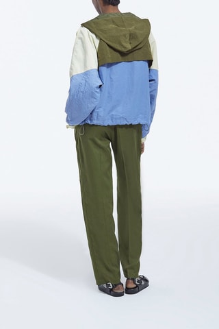 Pantalon wide legs Kaki