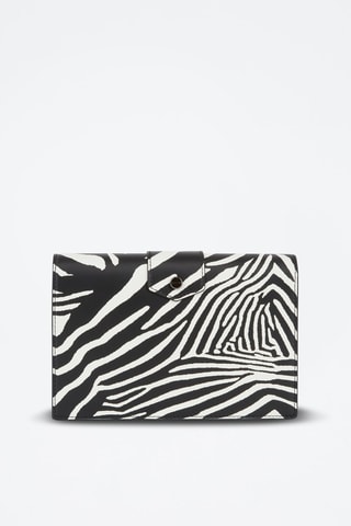 Sac bandoulière en cuir - Noir