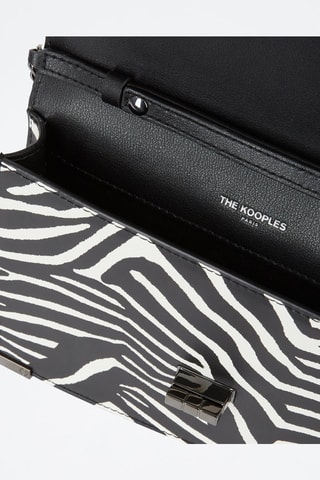 Sac bandoulière en cuir - Noir