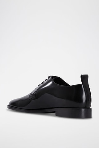 Derbys en cuir verni - Noir