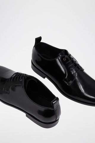 Derbys en cuir verni - Noir