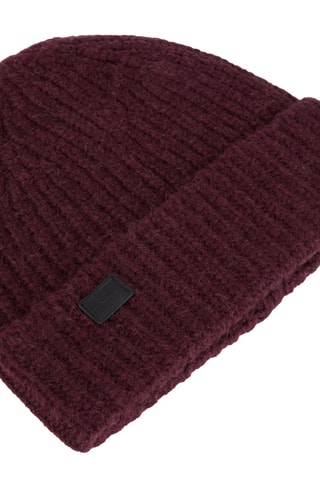 Bonnet en laine - Bordeaux