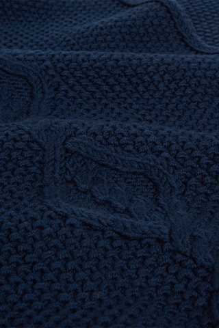 Echarpe en laine - Bleu pétrole