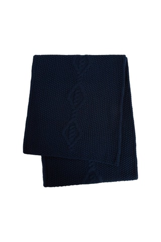 Echarpe en laine - Bleu pétrole