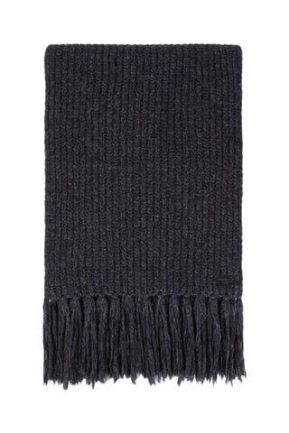 Echarpe en laine et alpaga - Anthracite