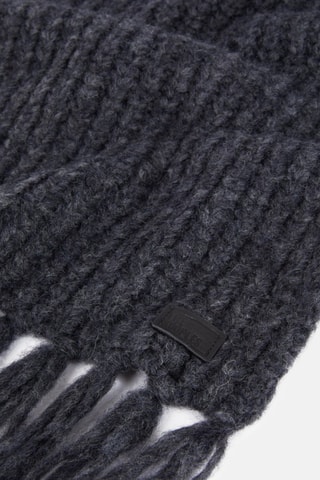 Echarpe en laine et alpaga - Anthracite