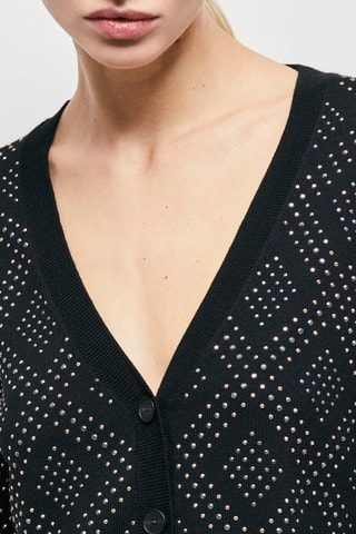 Boléro en mérinos - Noir