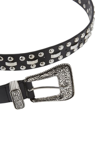 Ceinture en cuir - Noir