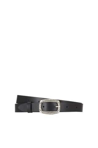 Ceinture en cuir - Noir