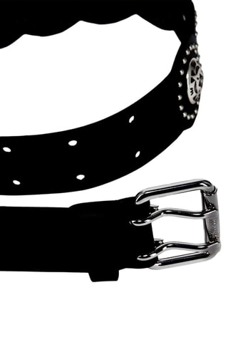 Ceinture en cuir - Noir
