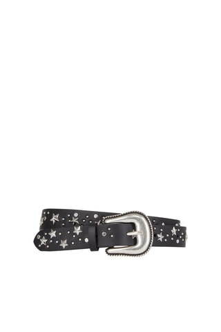 Ceinture en cuir - Noir