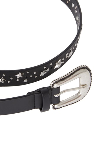 Ceinture en cuir - Noir