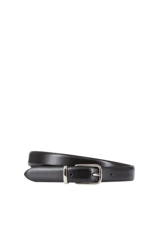 Ceinture en cuir - Noir
